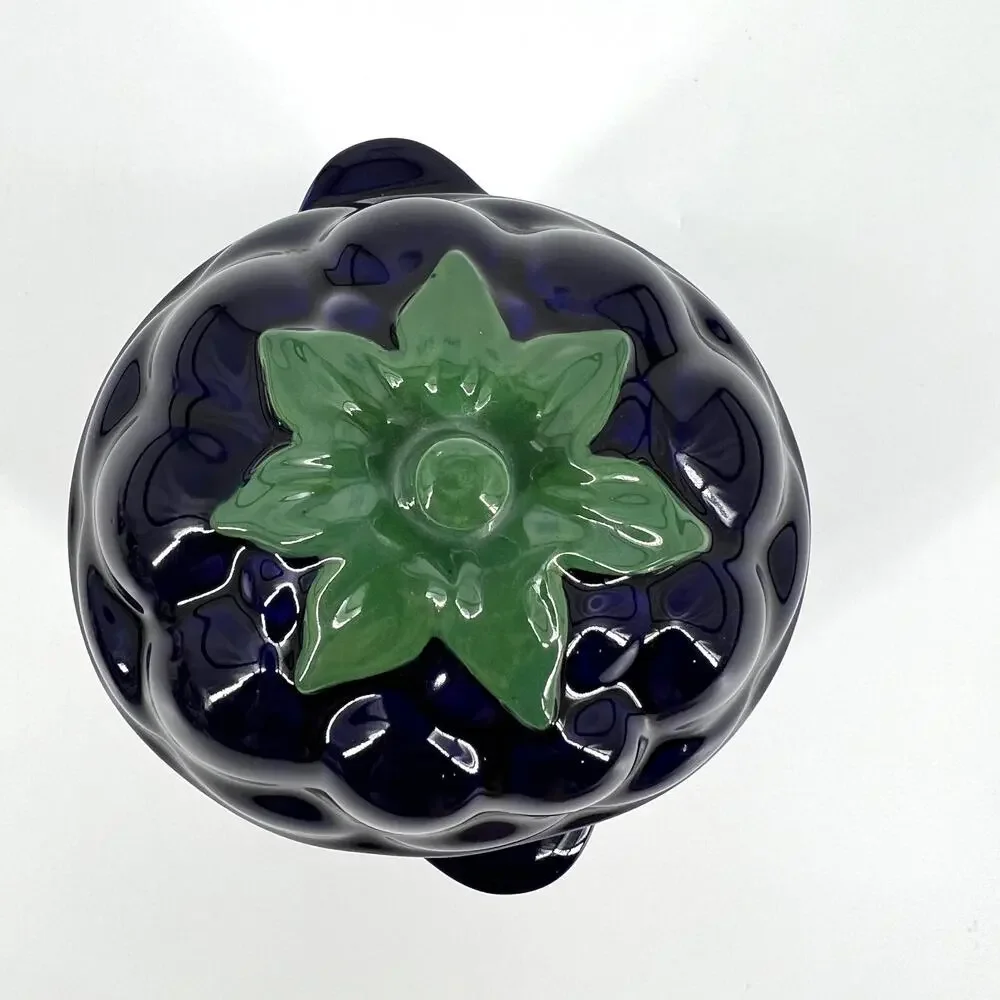Le Creuset Blackberry Petit Mini Casserole Cocotte Preowned No Box